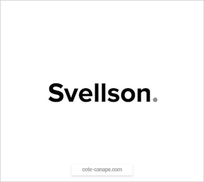 Marque de canapés Svellson